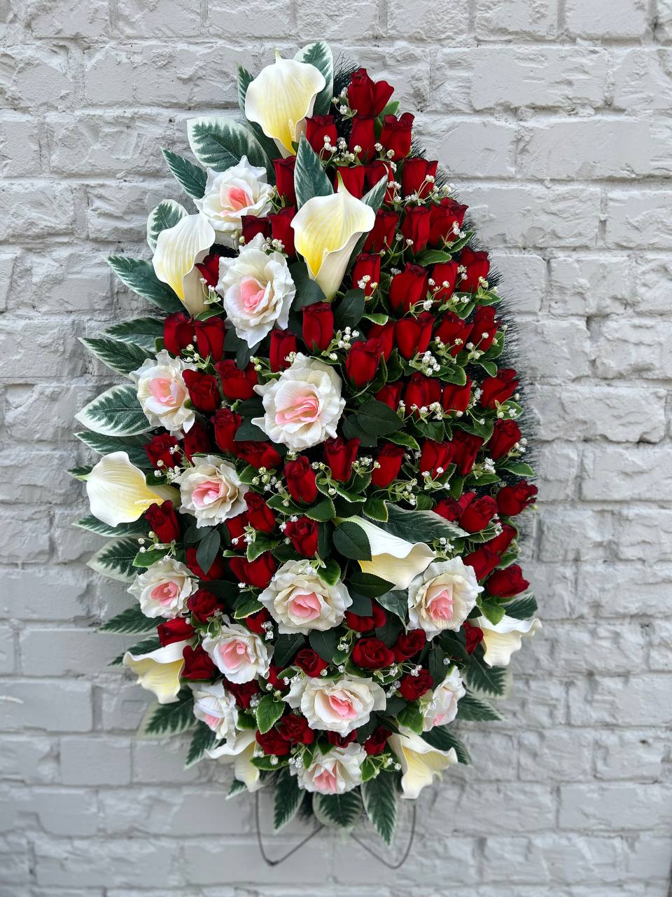 Венок ритуальный 110 см (В110-31)