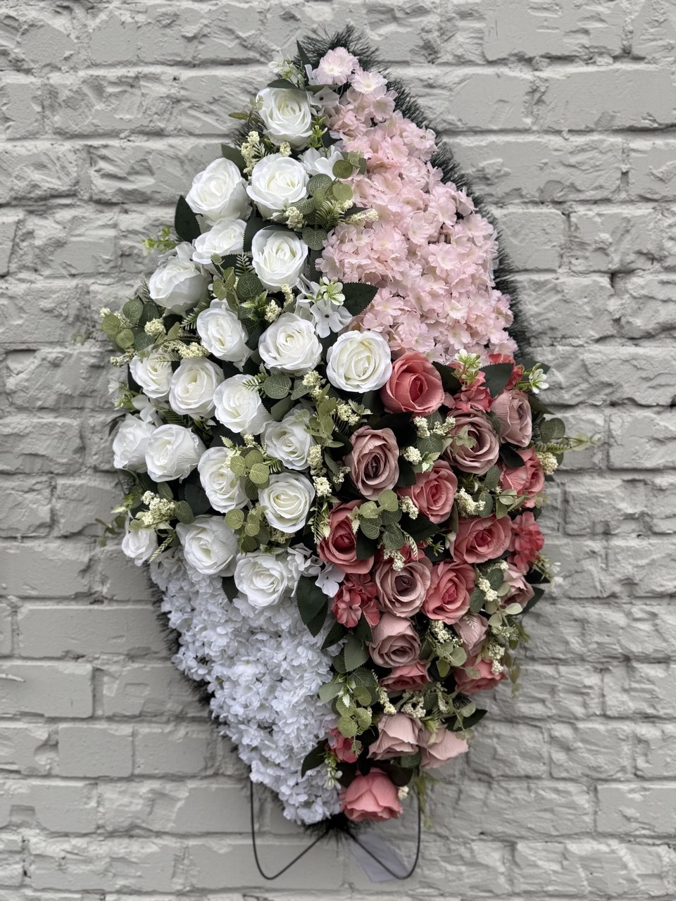 Венок ритуальный 110 см (В110-56)