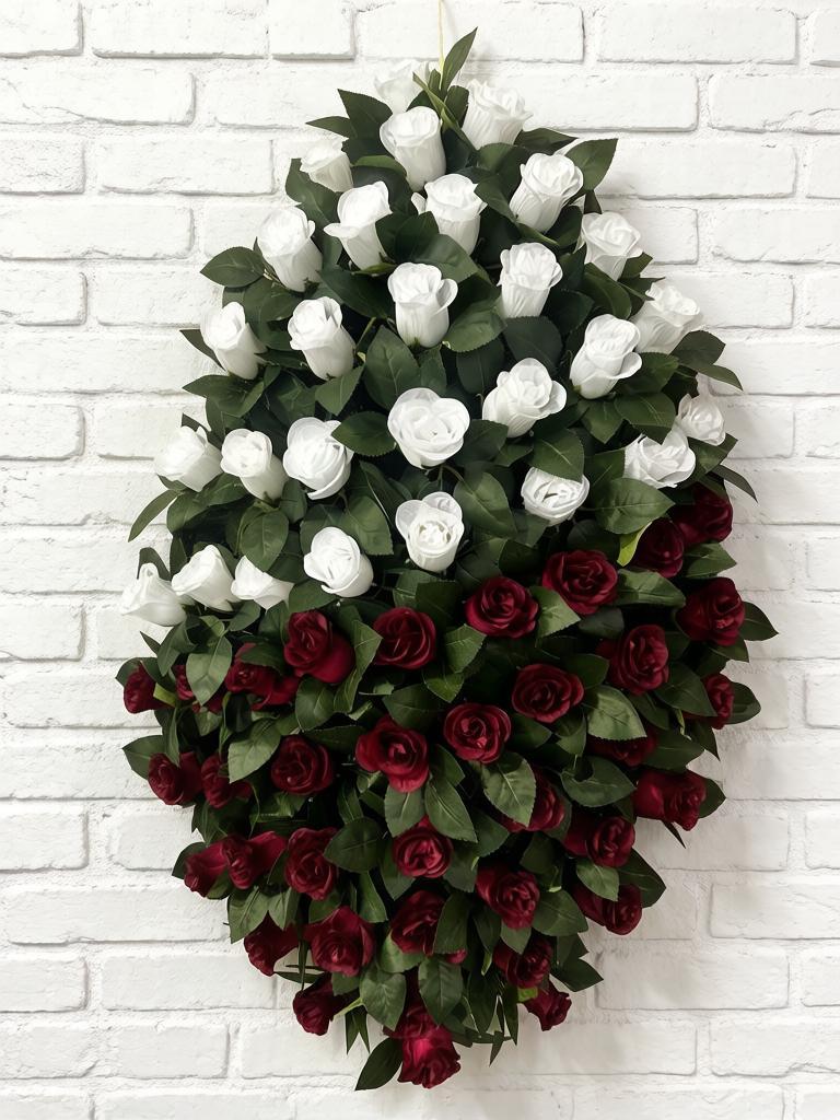 Венок Ритуальный "Розы" (В90-20)